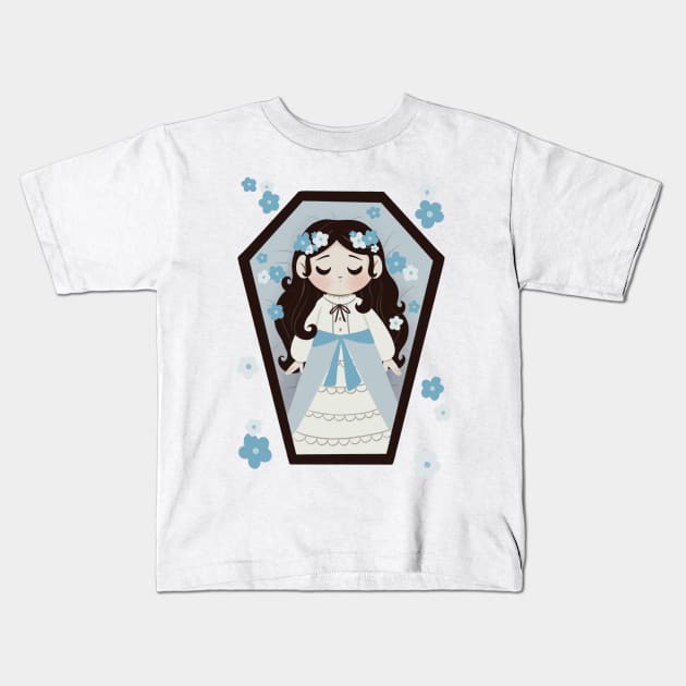 Sleeping Vampire Kids T-Shirt by Lobomaravilha